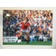 Signed photo of Sammy McIlroy the Manchester United footballer.